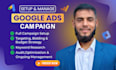 setup and optimize google search ads, dynamic search ads and display ads