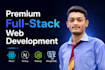build a custom full stack web application with nextjs