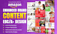 design eye catching amazon a plus content and infographics