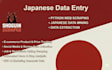 scrape any japanese website and deliver clean data