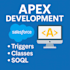 develop apex triggers, and apex classes in salesforce