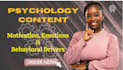 write motivation, emotions and behavioral drivers