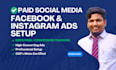 setup and manage facebook and instagram ads with meta pixel tracking