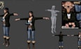 professionally rip extract cover 3d game model with clean texture optimized