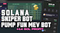 do automated solana arbitrage bot, mev, sniper, pumpfun, sandwich volume on sol