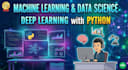 do machine learning, data science and deep learning tasks with python