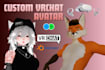 upload create custom vrchat furry avatar nfsw 3d character model anime vtuber
