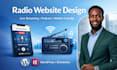 create mobile friendly radio website with streaming