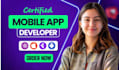 do mobile app development, android, ios app development, flutter app developer