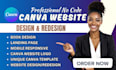 be canva expert canva mockup canva brochure canva ugc portfolio on canva website