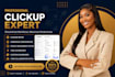 click up consultant, setup clickup project management