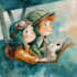 create complex children book illustrations