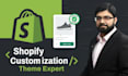 develop a fix or customize your shopify store liquid code