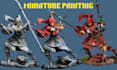 pro custom paint your miniatures warhammer 40k and tabletop models