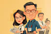 draw cartoon illustration in procreate