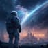 draw high quality space art and futuristic space scenes