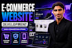 develop a professional ecommerce website or online store