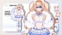 create a custom live2d vtuber model for vtube studio streaming