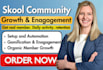 skool community setup online course development membership onboarding growth