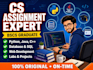 write hand written assignment and  type assignment on ms word
