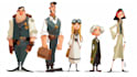 design and draw 2d characters