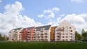 remodel building to be place on google earth, render exist 2d plan,villa blender