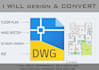 create professional 2d floor plans, architectural drawings, cad drafting