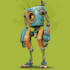 do an robot model, sci fi mech, industrial robot