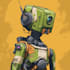 create high quality sci fi robot character illustrations