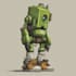 create stunning sci fi robot character art