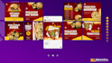 design premium food social media posts