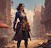 2d game character illustration