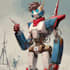 draw a steampunk robot