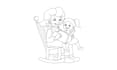 do 20 immediately coloring pages line art for kdp