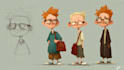create cartoon character design