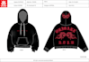 design custom hoodies jacket tech pack