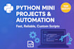 develop python mini projects and automation scripts