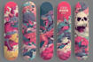 design cool illustration and unique skateboard graphic