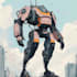 draw mecha, robot, sci fi concept art