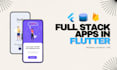 create full stack apps or websites in flutter