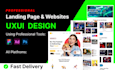 figma website design, website ui ux design, figma ui ux, figma design