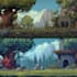 draw 2d environment and game background for you