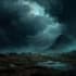 create a mystical horror dark environment concept art