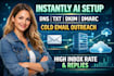 setup instantly ai to land cold emails in inbox and get more replies