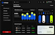create a professional admin panel dashboard UI UX design
