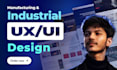 design a high converting b2b industrial manufacturing website, UX UI design