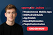 build a mobile app using appmysite adalo flutterflow
