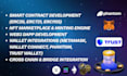 develop secure smart contracts, web3 dapps, tokens, nfts and blockchain solution