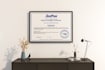 create custom editable certificate award design