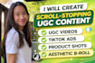 create female spokesperson ugc videos and ugc video ads